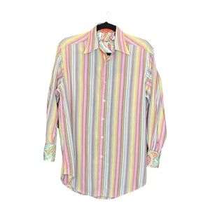 Robert Graham Striped Button Down Shirt
